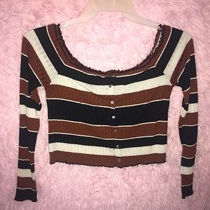 Black white and brownish orange colors